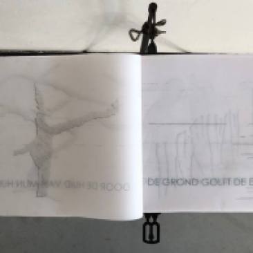 artbook: handgeschept papier, architektenpapier met zaden, drukwerk